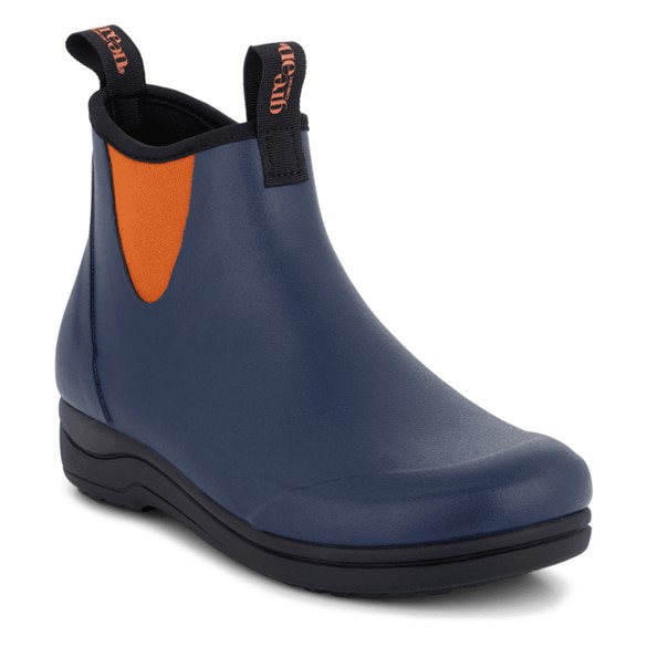 Green Comfort RAIN RAFAELL - Støvler til kvinder - Marine Blå / Orange