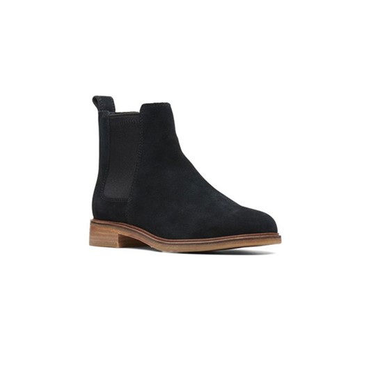 snatch bag Frem Clarks Arlo Chelsea boot i lækker sort ruskind | se mere