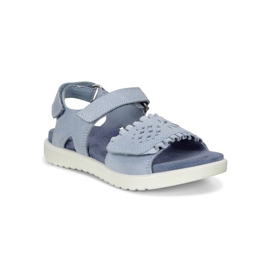 etisk fordel Rubin Ecco Flora sandal lyseblå | 700212 | Holstsko.dk