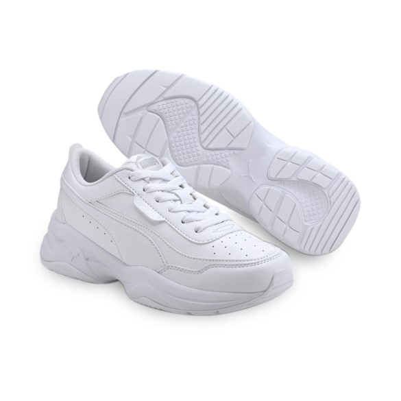 Puma Cilia Mode Youth Trainers, Sneakers junior, Hvid