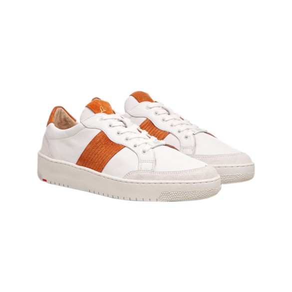 LLOYD SNEAKER, Sneakers til kvinder, Hvid / Orange