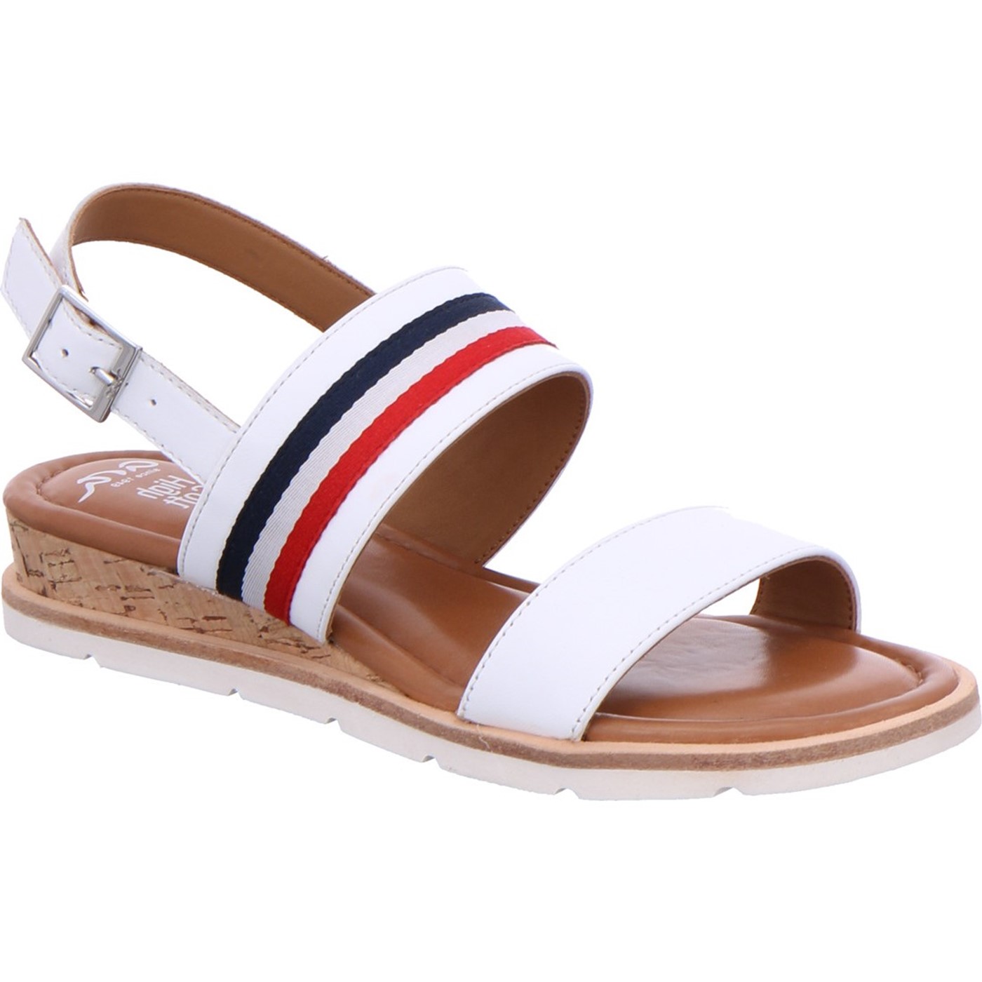 Carmel sandal i hvid