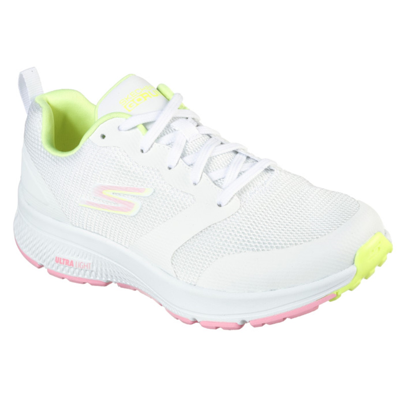 Valnød farve Vil ikke Go Run Consistent, Sports sko til kvinder, Hvid & Multi (128076)
