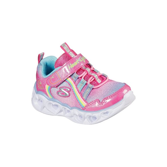 Skechers Hearts Lights, Sneakers til piger, Pink (302308n)