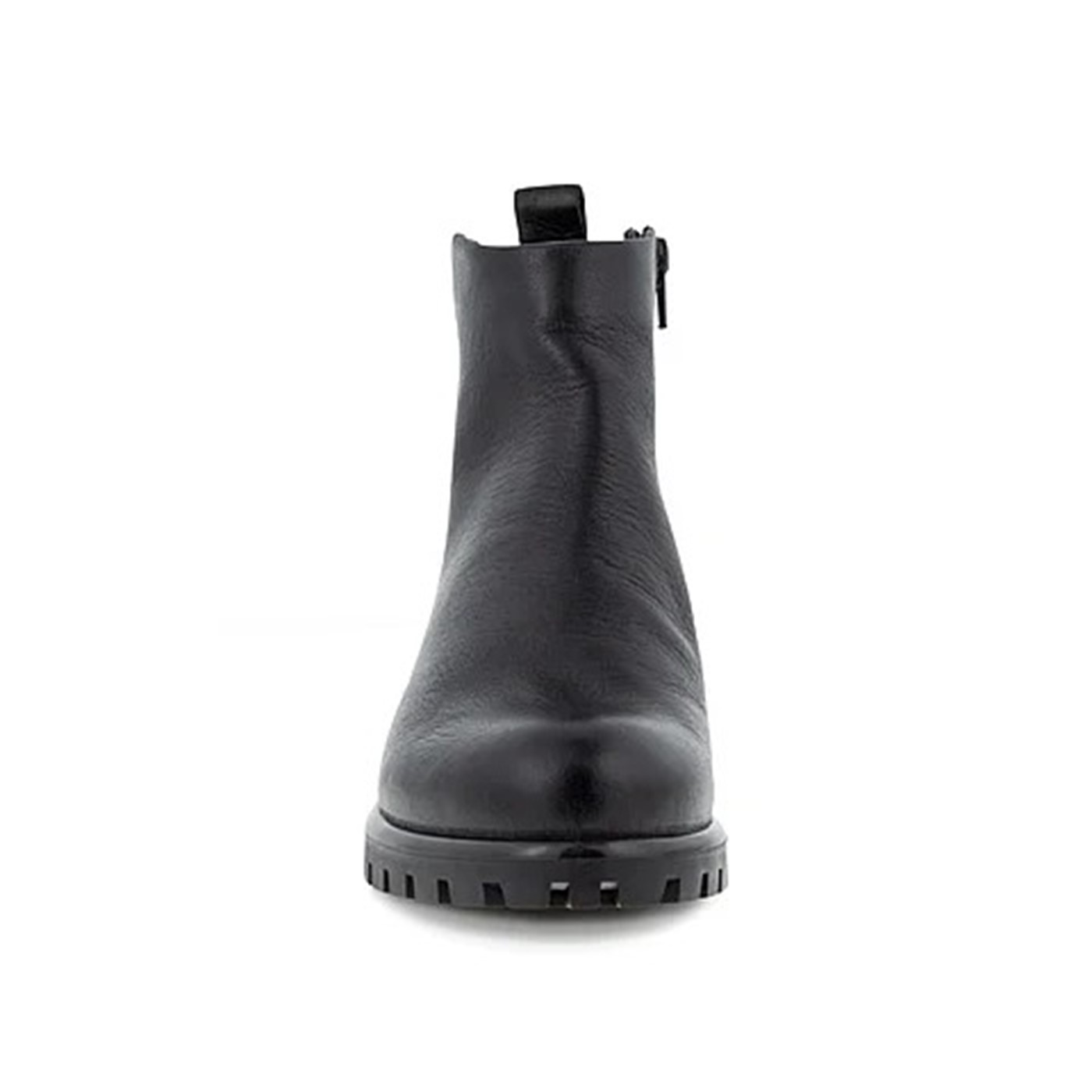 udbytte Indkøbscenter næse Korte damestøvler i sort læder