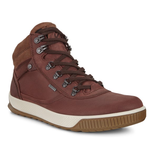 ECCO BYWAY TRED Sneaker Anklestøvle i brun læder