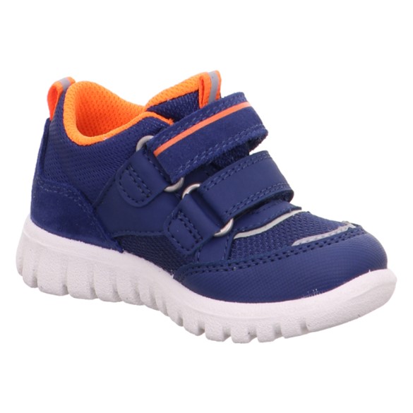 Superfit SPORT7 MINI - Sneakers til drenge - Blå / Orange