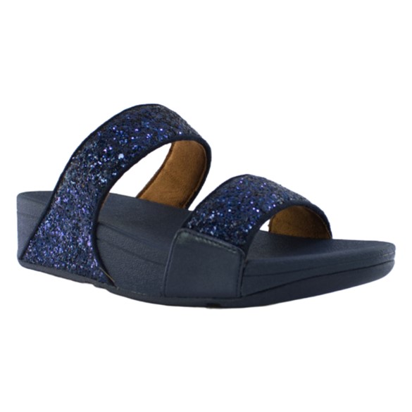 Fitflop Sandaler til kvinder - Navy Glitter (Blå)
