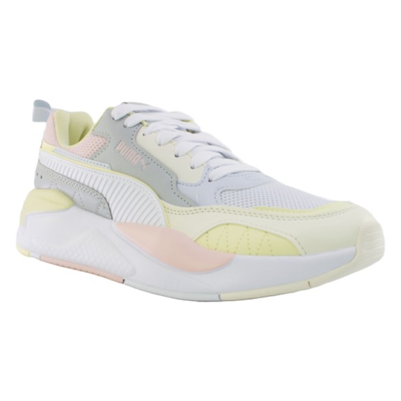 Puma Sneakers til kvinder - Hvid / gul / pink