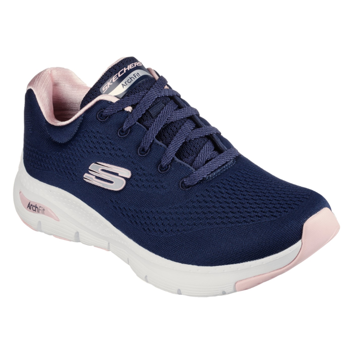 SKECHERS » 149057 Sneaker –Navy med pink