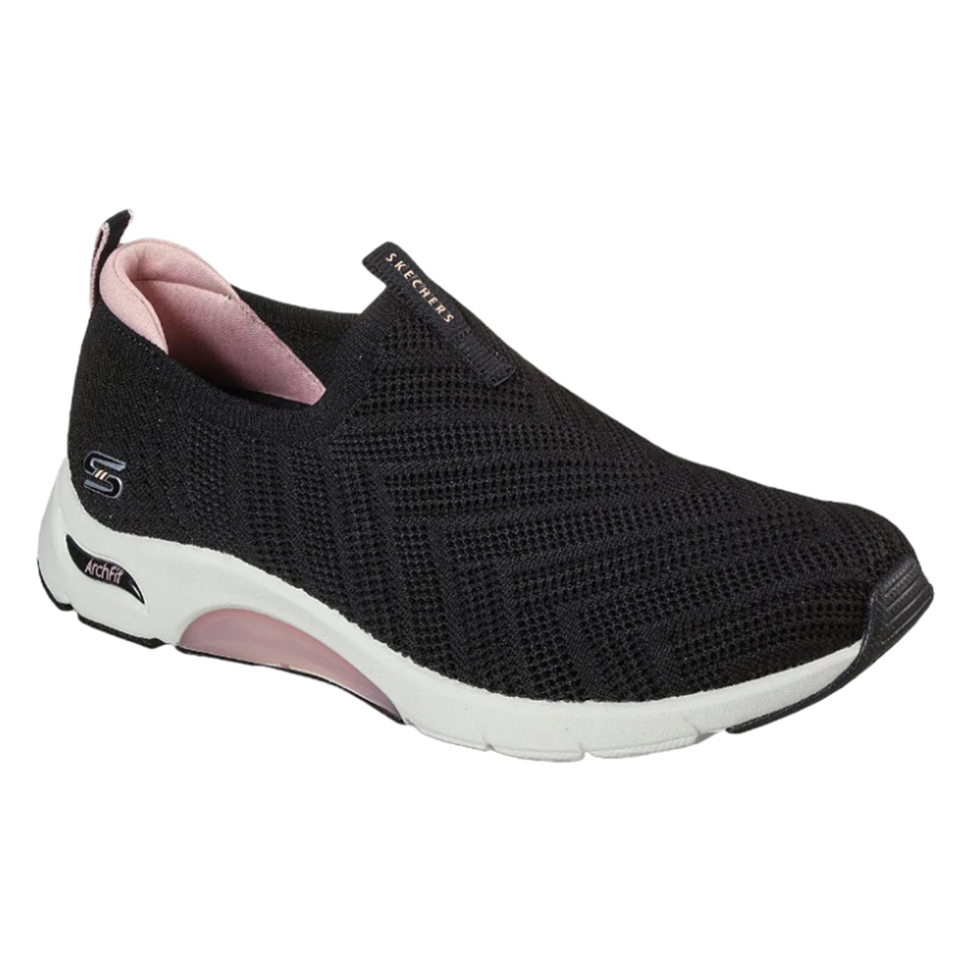 SKECHERS 104251 - Dame Sneaker – Sort