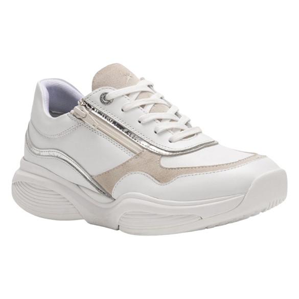 Xsensible SWX11 - Sneakers til kvinder - Hvid / Sølv