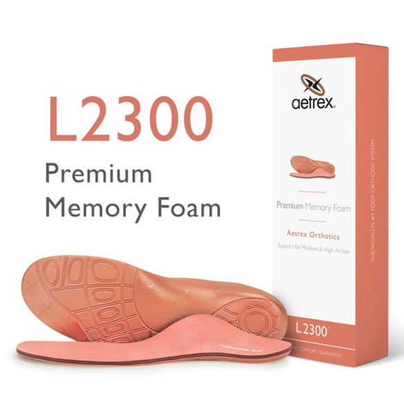 Aetrex Premium Memory Foam Orthotics - Indlægssåler til kvinder - Ekstra komfort