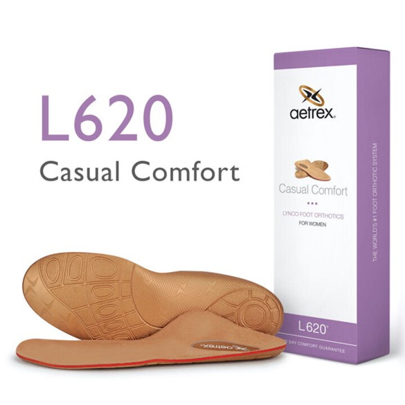 Aetrex Casual Comfort Posted Orthotics - Indlægssål til kvinder